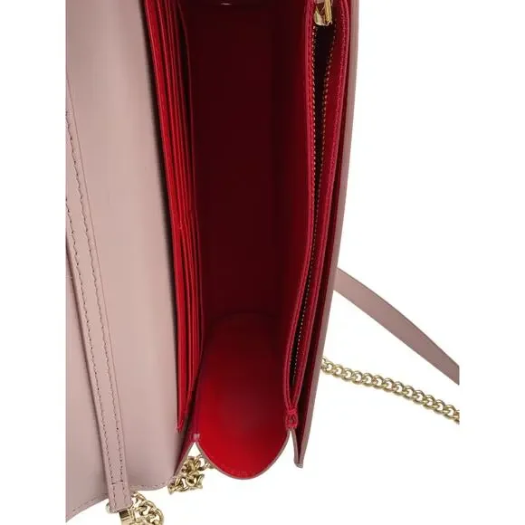 Christian Louboutin Studded Pink Paloma Clutch Bag - Picture 6 of 8